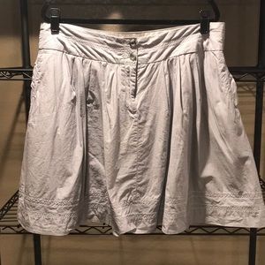 Old Navy skirt mini blue and white stripes size 16